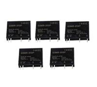 YOURRYONG 5 piezas G3MB-202P 5V 12V 24V DC-AC Módulo de Relé de Estado Sólido, 2A (12V), Automático, Montaje en placa, Montaje a través del agujero, Contacto de trabajo