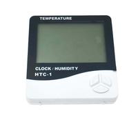 YOURRYONG HTC-1 HTC-2 Higrómetro digital para temperatura y humedad del hogar interior exterior electrónico seco con sonda de cable (HTC-1)