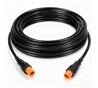 Yoursme 010-11617-42 Cable de extensión de transductor XID Xdcr 30 pies 12 pines compatible con Garmin 010 11617 42 cable transductor