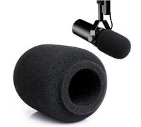 YOUSHARES Cubierta Micrófono de Espuma Compatible con Micrófono Vocal Dinámico Shure SM7dB, Filtro Pop para Micrófono, para Transmisión, Podcast y Grabación para Bloquear Plosivos