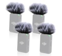 YOUSHARES Filtro de Micrófono para DJI Mic Mini, 4 Piezas de Funda de Viento de Peluche, Filtro de Pop Compatible con DJI Mic Mini (4PCS)