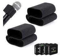 YOUSHARES Funda elástica para micrófono compatible con el sistema de micrófono inalámbrico Rode, funda elástica para micrófono de mano para Rode Wireless GO II/Wireless ME/Wireless PRO (2 piezas)