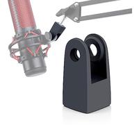 YOUSHARES HyperX QuadCast Adaptador de Brazo para Micrófono, Diseñado para el Soporte de Brazo para Micrófono QuadCast S, Adaptador de Micrófono Profesional Compatible con HyperX QuadCast