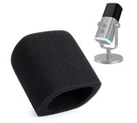 YOUSHARES Micrófono de espuma compatible con micrófono USB Fifine AM8 para grabación, podcasting, cubierta de viento, filtro pop