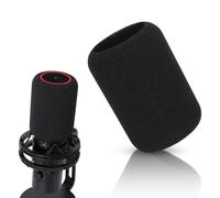 YOUSHARES QuadCast 2 Protector Antipop - Compatible con Micrófonos HyperX QuadCast 2 S, Diseño de Apertura Superior, Protector Antipop de Espuma para Micrófono