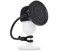 YOUSHARES Razer Seiren Mini Filtro Pop con parabrisas de espuma, protector de pantalla de 3 capas y cubierta de espuma compatible con Razer Seiren Mini Mic