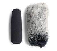 YOUSHARES VideoMic Deadcat - Cubierta de espuma para parabrisas y micrófono para exteriores e interiores para micrófono Rode VideoMic, NTG2, NTG1 y WSVM (paquete de 2)
