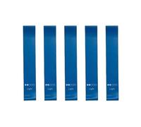 Yousheng 5-Piece Fitness Elastic Resistance Bands Set for Home Workout, Yoga, Pilates, Stretching, Full Body Workout & Gym Training - Portable Exercise Equipment with Carry Bag(5 Dark Blue)
