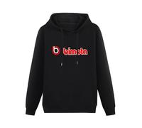 YOUSICHUANG Bimota Motorcycles Biker Motorcycle Rider Hoody Unisex Long Sleeve Hooded with Pocket Black S