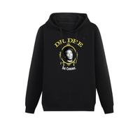 YOUSICHUANG Dr Dre Hip Hop Legend Rappers Graphic Chronic Hoody Unisex Long Sleeve Hooded with Pocket Black L