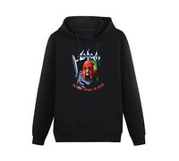 YOUSICHUANG Sodom In The Sign of Evil Hoody Unisex Ptinted Hoodies Long Sleeve Men's Hooded with Pocket Black XXXL