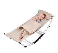 Yousoontic Mecedora sensorial para niños, con almohada y manta, silla de descanso para niños con TDAH y autismo, sillas reclinables para interiores y exteriores
