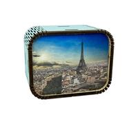 Youtang Caja de música de la Torre Eiffel de París, mecanismo de relojería, regalo musical de madera, regalo para esposa, mujeres, amigas, amor en cumpleaños, Navidad, aniversario (I Love Paris)
