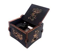Youtang Winnie The Pooh - Caja musical de madera tallada, mecanismo de relojería, regalo ideal para Navidad, cumpleaños, día de San Valentín