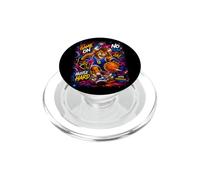 Youth Basketball Mania Space Galaxy Graffiti Art PopSockets PopGrip para MagSafe