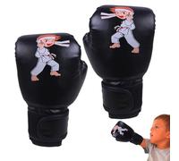 Youth Boxing Gloves - Cartoon Sports Training Gloves, Lightweight Protective Gear, Durable Padding Design, Comfortable Fit with Secure Wrist Strap | Fun Punching Practice Tool For Kids Ages 3-13
