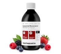 Youth & Earth Resveratrol Liposomal Líquido, Frutos Rojos, 250 ml