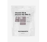 Youth & Earth Vitamina D3 K2, 4000 UI, 200 mcg, 90 Cápsulas Blandas