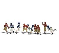 Youth Football Players HO Scale Woodland Scenics (Importación USA)