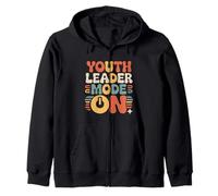 Youth Leader Mode On Ministerio Joven |- Sudadera con Capucha
