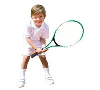Youth Tennis Racquet Set with Protective Cover Lightweight Junior Racket Ergonomic Grip Control Frame Beginner Boys Girls Practice Training Sport Outdoor Indoor Activity Portable Design Easy Handling