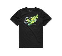 Youth Turn N Burn Ss Tee Black