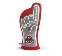 YouTheFan #1 NCAA Michigan Wolverines #1 - Manopla de Horno, Unisex, 5023248, Scarlet, 13.25" x 6.5"