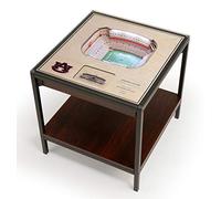 YouTheFan NCAA Auburn Tigers - Mesa Auxiliar iluminada StadiumViews de 25 Capas - Jordan-Hare Stadium