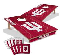 YouTheFan NCAA Indiana Hoosiers - Juego de cornhole de 2 x 3 pies