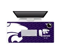 YouTheFan NCAA Kansas State Wildcats Logo Series Desk Pad