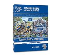 YouTheFan NCAA Memphis Tigers Game Day at The Zoo - Rompecabezas de 500 piezas de 28 x 10.5 pulgadas