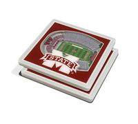 YouTheFan NCAA Mississippi State Bulldogs 3D StadiumView Posavasos - Davis Wade Stadium at Scott Field