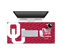 YouTheFan NCAA Oklahoma Sooners Logo Series Desk Pad