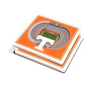 YouTheFan NCAA Tennessee Volunteers - Posavasos StadiumView 3D - Neyland Stadium, 4 x 4 Pulgadas