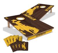 YouTheFan NCAA Wyoming Cowboys Juego de Cornhole de 2 x 3 pies