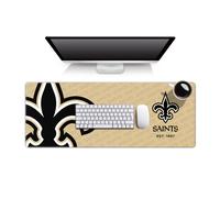 YouTheFan NFL - Alfombrilla de escritorio con el logotipo de los New Orleans Saints (SMU)