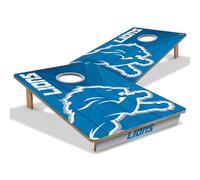 YouTheFan NFL Detroit Lions - Juego de Cornhole de Madera de 2 x 3 pies