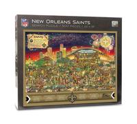 YouTheFan NFL Joe Journeyman - Rompecabezas de 500 piezas de 18 x 24 pulgadas