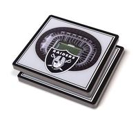 YouTheFan NFL Las Vegas Raiders 3D StadiumView - Posavasos Allegiant Stadium