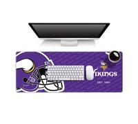 YouTheFan NFL Minnesota Vikings - Alfombrilla de escritorio con el logotipo de los Minnesota Vikings (SMU)