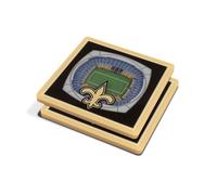 YouTheFan NFL New Orleans Saints 3D StadiumView coasters - Mercedes-Benz Superdome