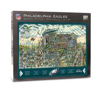 YouTheFan NFL Philadelphia Eagles Joe Journeyman Puzzle - 500 piezas
