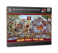 YouTheFan NFL Washington Commanders Game Day at The Zoo 500pc Puzzle