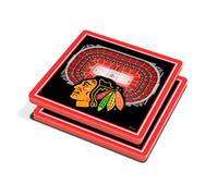 YouTheFan NHL Boston Bruins 3D StadiumViews Posavasos, 10 x 10 cm