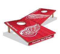 YouTheFan NHL Detroit Red Wings - Juego de Cornhole de Madera de 2 x 3 pies