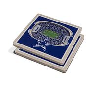 YouTheFan Posavasos 3D StadiumView de los Dallas Cowboys de la NFL - AT&T Stadium