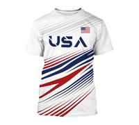 Youthful Printed Crewneck tee For Boys - Soft Top with Graphic Design Comfortable Everyday Shirt For Kids (White, 3-4 Years)