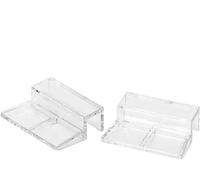 YOUTHINK 20Pcs Acuario Soporte De Cubierta De Vidrio Cubierta De Vidrio Soporte De Clip De Acrílico Soporte Abrazadera Accesorio para Acuario Acuario5/6/8/10/12Mm(12Mm)