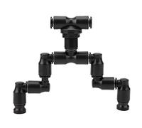 YOUTHINK Reptiles Boquillas De Terrario, 2 Cabezas Terrario Niebla Rociador Rociador De Niebla Rociador De Acuario Ajustable De 360 ° Sistema De Enfriamiento Para Reptiles Anfibios Plantas Fores