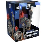 Youtooz FNAF Ruined Monty - Figura de vinilo de 9 cm, colección Monty de Five Nights at Freddy's Collection